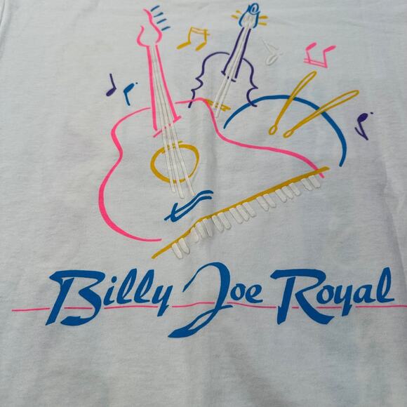 Billy Joe Royal Signed Concert Tee Shirt Size Large Short Sleeve Single Stitch - Picture 10 of 10